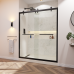 60" GDS-08 Series Frameless Bypass Shower Door with Nano Coating (3/8" Thickness)