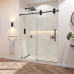 55" GSS-04 Series Frameless Bypass Shower Door with Nano Coating (3/8" Thickness) 