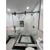 72" GSS-04 Series Frameless Bypass Shower Door with Nano Coating (3/8" Thickness) 