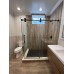 72" GSS-04 Series Frameless Bypass Shower Door with Nano Coating (3/8" Thickness) 
