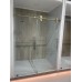 55" GSS-04 Series Frameless Bypass Shower Door with Nano Coating (3/8" Thickness) 